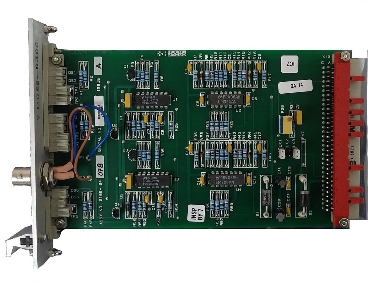 Used AMAT Applied Materials 0120-94021 Argon/Oxygen Bleed Control PCB Working Surplus