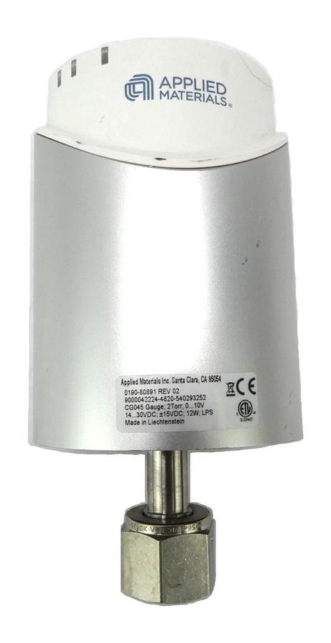 Used AMAT Applied Materials 0190-80891 Baratron Pressure Transducer Tested Working