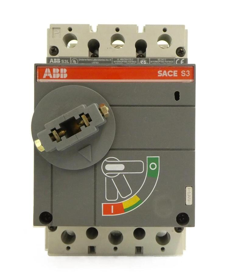 Used Allen-Bradley AA00312387 Circuit Breaker Disconnect SACE S3 Working Spare