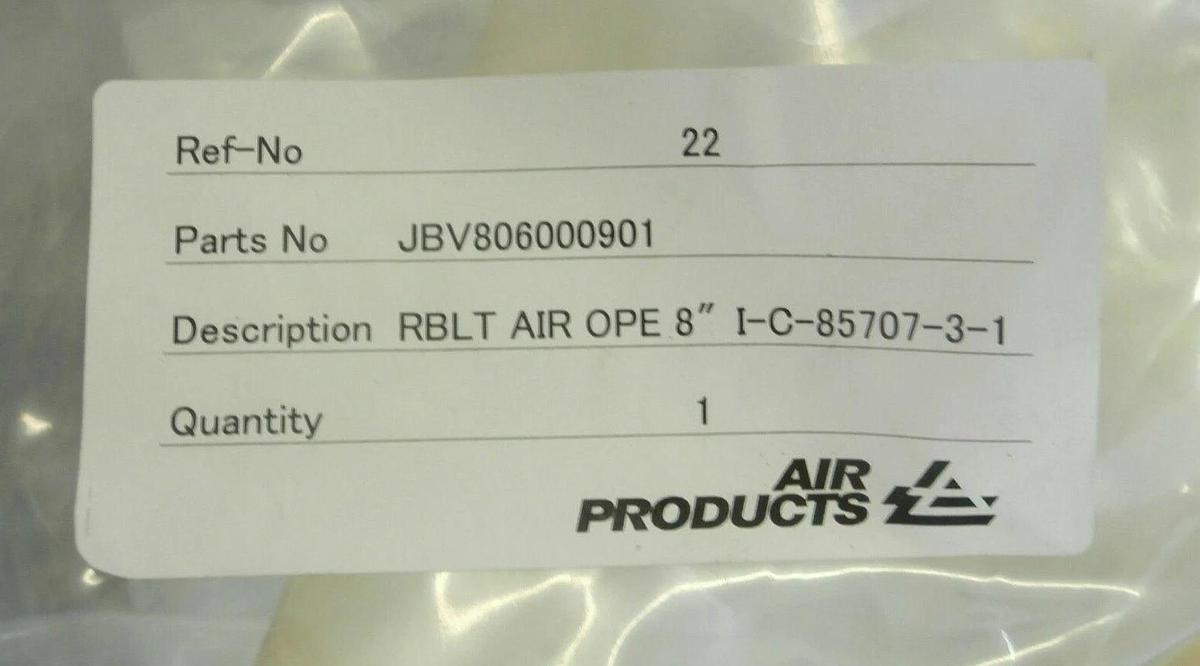 Refurbished Air Products HV132-8 8" Gate Valve Varian V806000901 I-C-85707-3-1 Refurbished