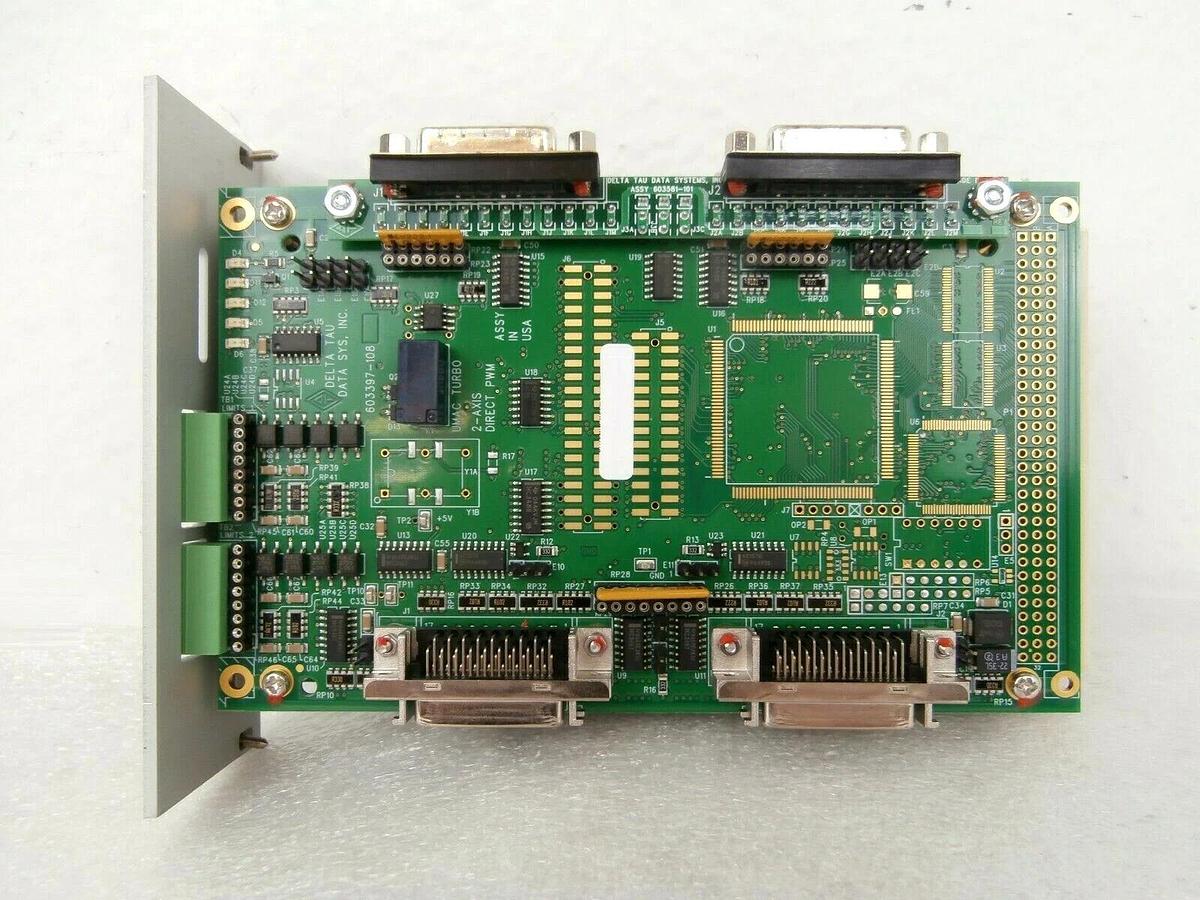 Used Delta Tau 603397-108 4-Axis Interface PCB Card ACC-24E2 603581-101 Working Spare
