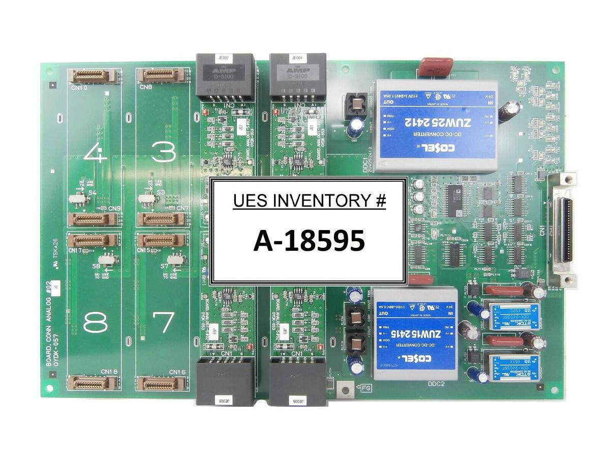 Used TEL Tokyo Electron OYDK-057 4-Port Connector Board PCB OYDK-053 Lithius Working