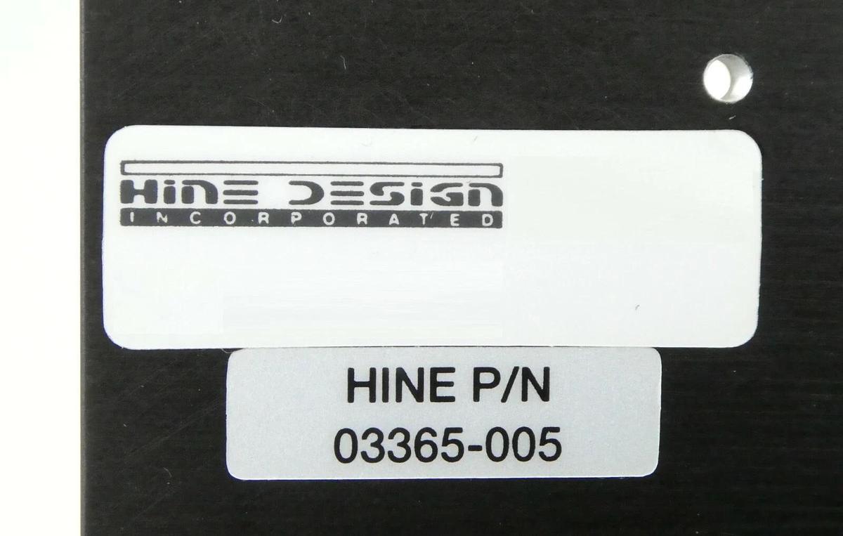 Used Hine Design 03365-005 200mm Wafer Indexer Lift Loader Nikon OPTISTATION 3 Spare