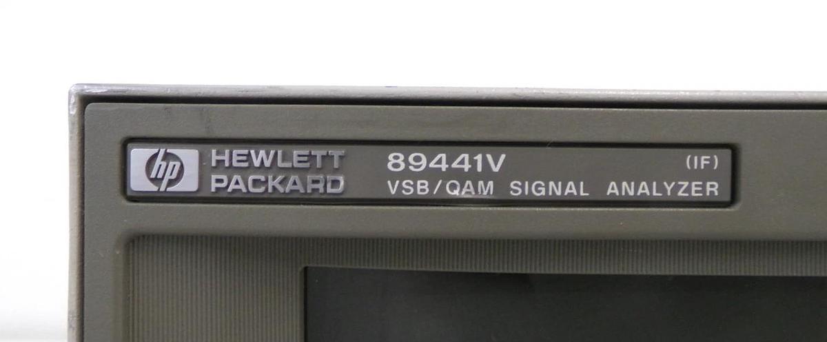 Used HP Hewlett-Packard 89441V VSB/QAM Vector Signal Analyzer (IF) AY9UFGUG7VID As-Is