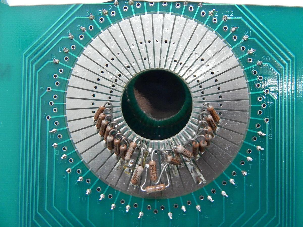 Used Alphatronics Gold Card 3 Probe Card PCB Standard B481 100.0 Ohms Meters 1&4 Used