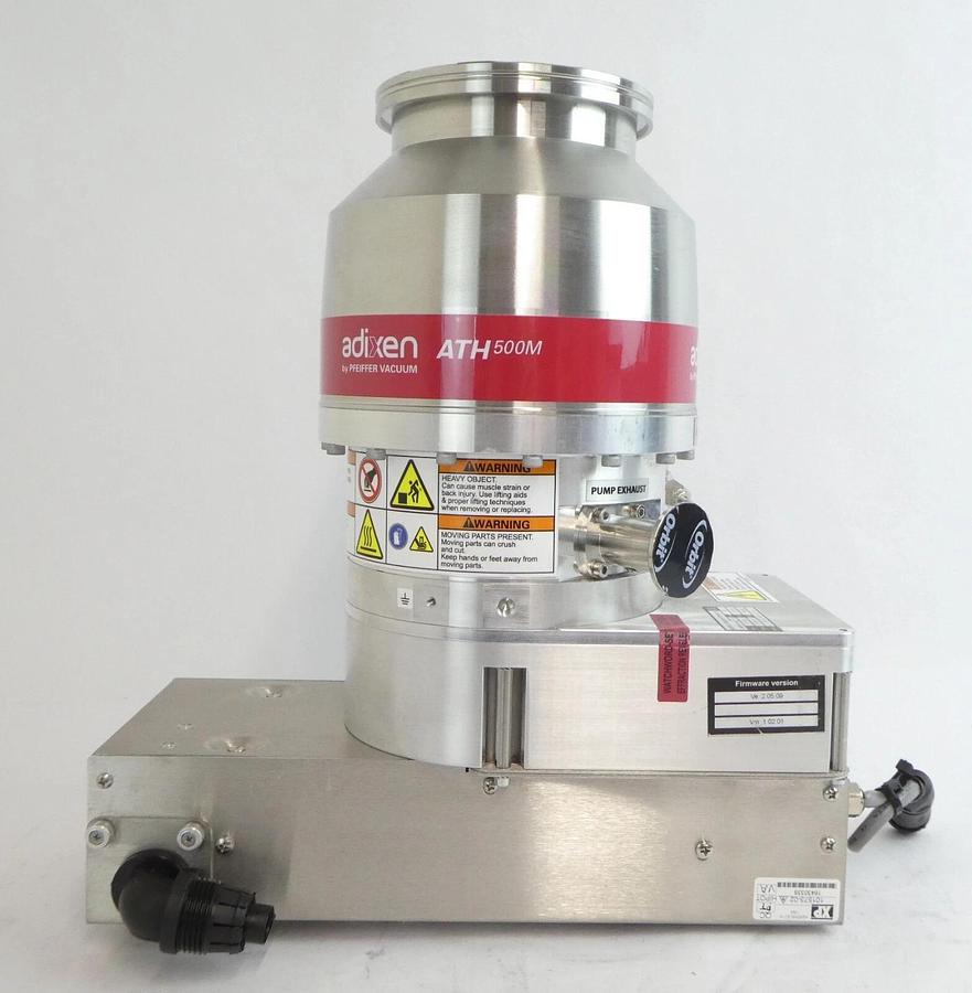 Used ATH 500M Pfeiffer Vacuum V13121B6 Turbomolecular Pump Turbo w/PS Working Surplus