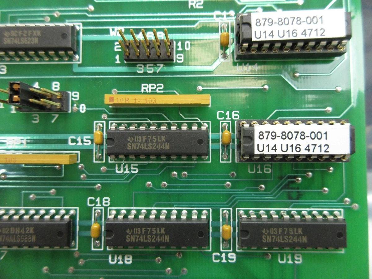 Used SVG Silicon Valley Group 879-8076-002 Processor Board PCB Card Rev. C 90S Used