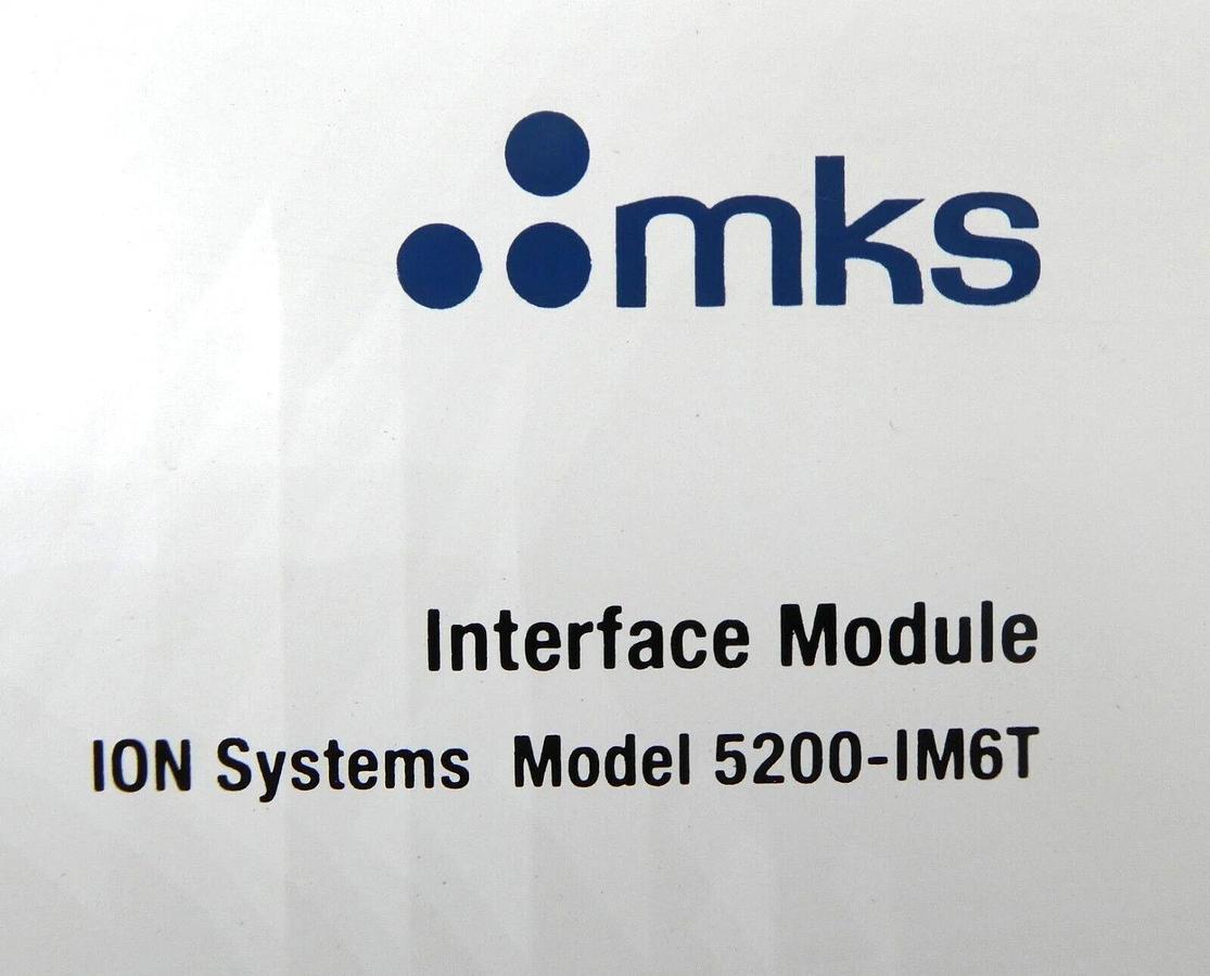 Used ION Systems 5200-IM6T-V3.0 Ionizer Bar Set MKS Instruments AeroBar 5225 Working