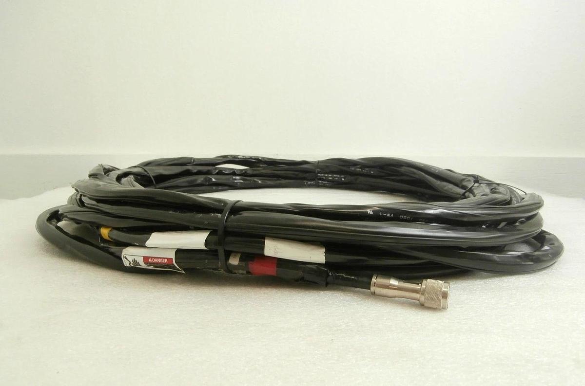Used Hitachi 201A1 RF Cable 72 Foot 22M M-511E Microwave Plasma System Working
