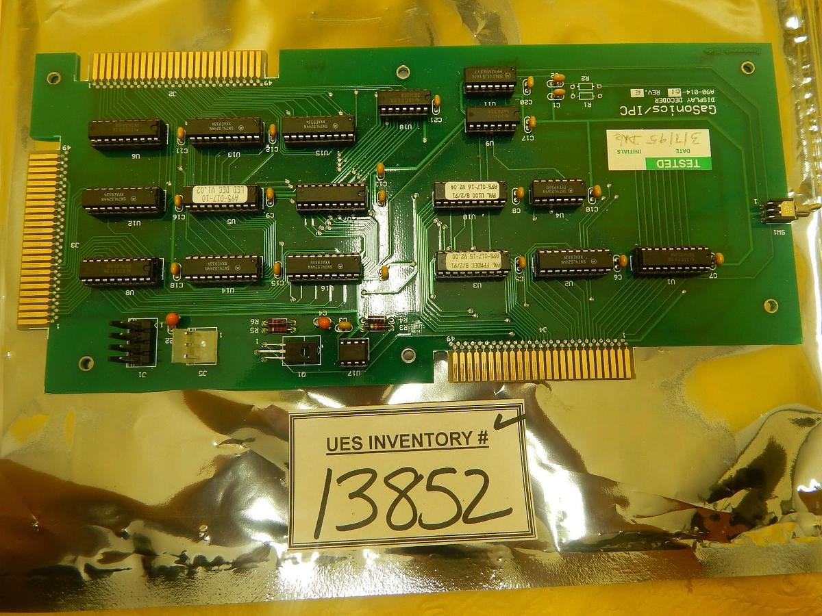 Used GaSonics IPC A90-014-01 Display Decoder PCB A89-014-01 A-2000LL Used Working