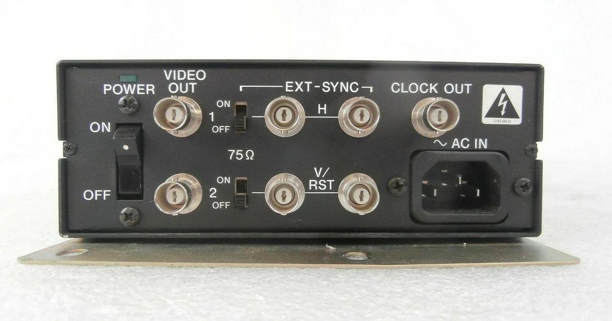 Used Sony DC-77RR CCD Adaptor 97C Hitachi S-9300 Scanning Electron Microscope Working