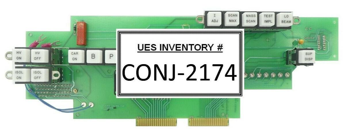 Used Varian Semiconductor Equipment VSEA E-F3944003 Source Control PCB Rev. J Working