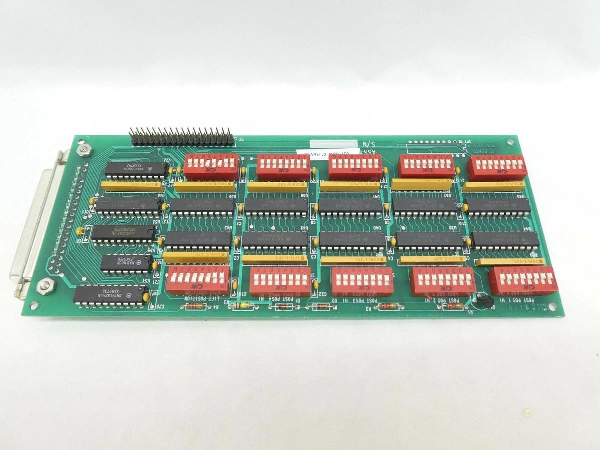 Brooks Automation 001-0084-01 I/O Board PCB 10083 Rev. B3 New Surplus