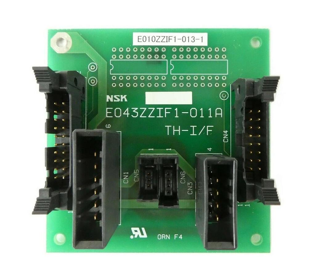 Used NSK E0443ZZIF1-011A PCB Connector TH-I/F E010ZZIF1-013-1 TEL Lithius Working