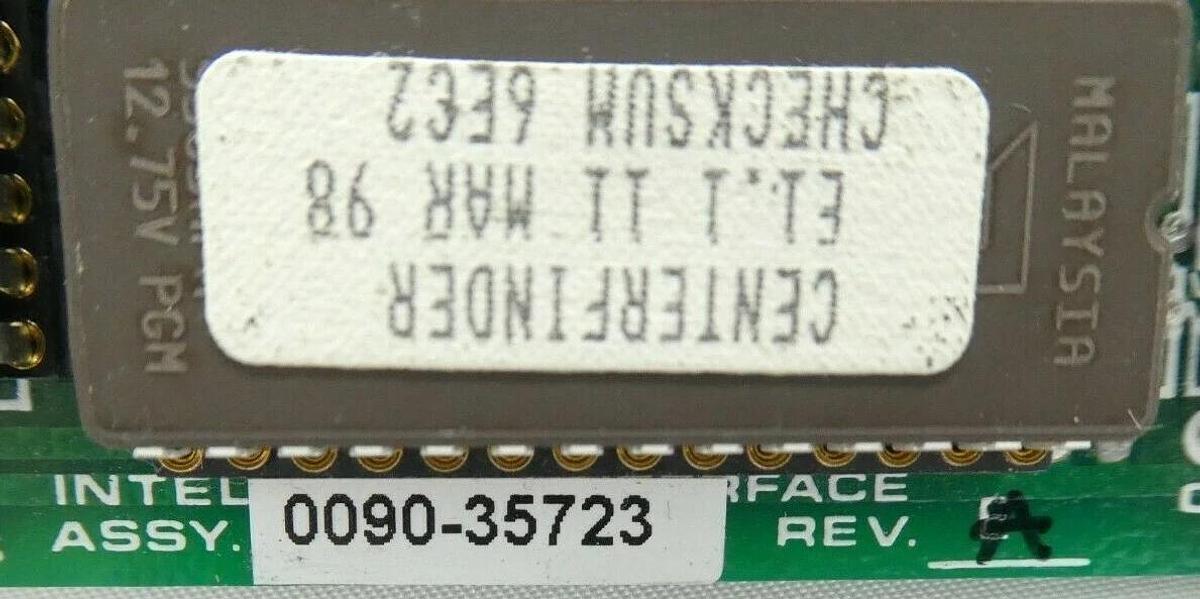 Used AMAT Applied Materials 0090-35723 Wafer Center Finder SBC PCB Card Working