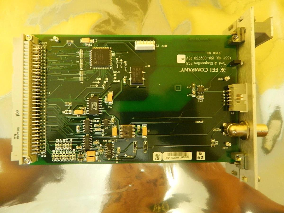 Used FEI Company 150-002730 Test and Diagnostics PCB Card CLM-3D Used Working