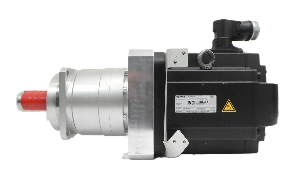 Used Rexroth R914000842 PM Motor MS2N10-C0BNN-ASVG0-NNNNN-NN with Gearbox Surplus
