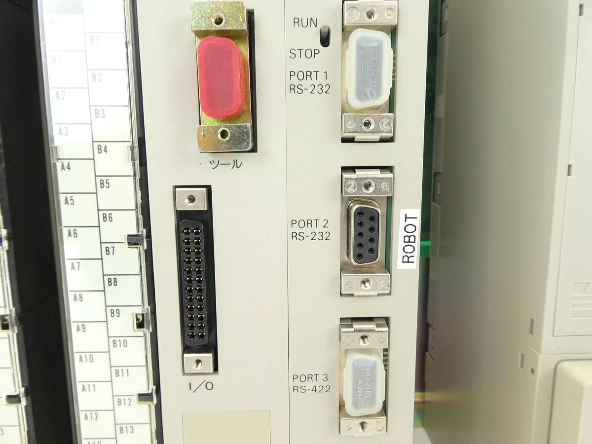 Used Omron CVM1 Programmable Logic Controller PLC Sysmac CVM1-CPU01-V2 Working Spare