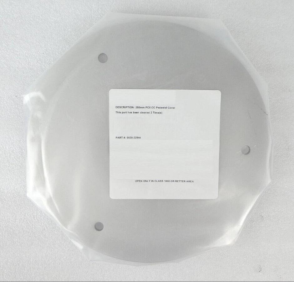 Refurbished AMAT Applied Materials 0020-22844 200mm PCII Pedestal Cover Lot of 3 Refurbished