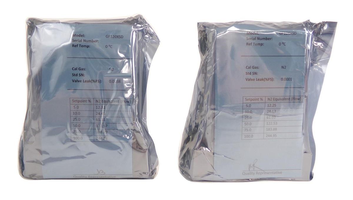 Brooks Instrument GF120X-110029 Mass Flow Controller MFC Lot of 2 New