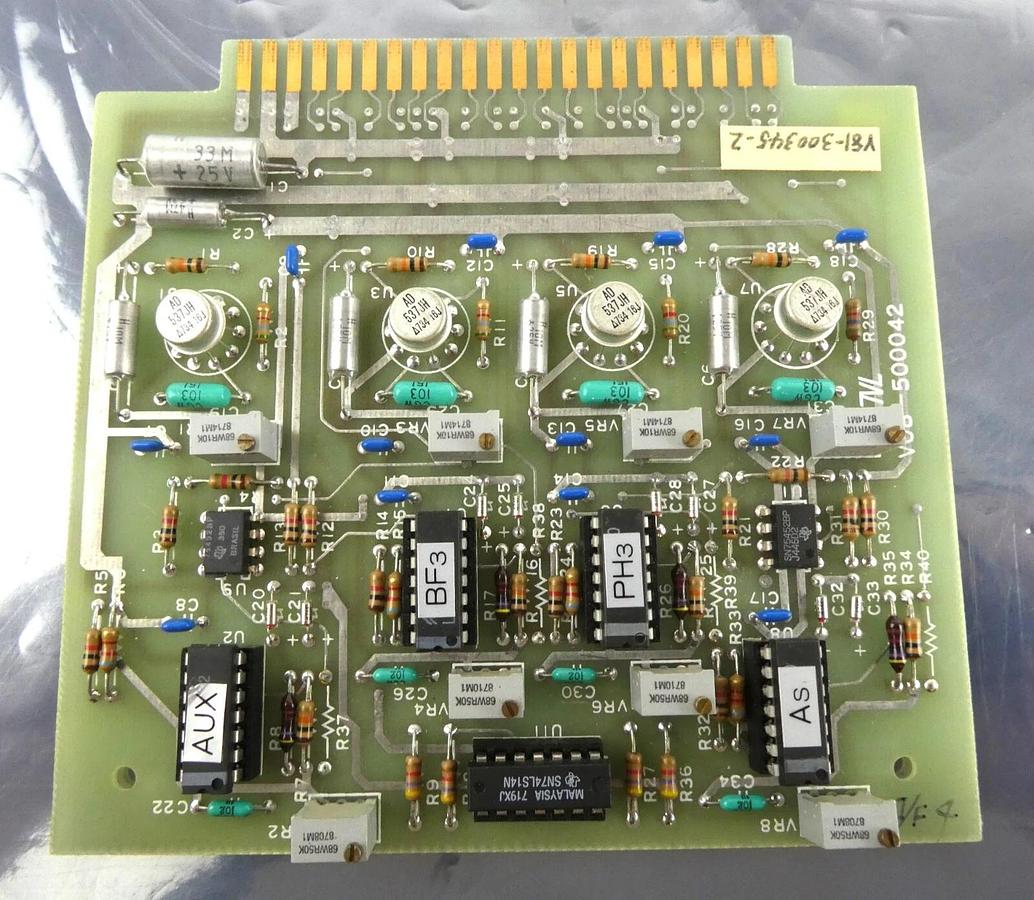 Used Varian V81-300345-2 Mass Flow PCB V08-500042 Working Surplus