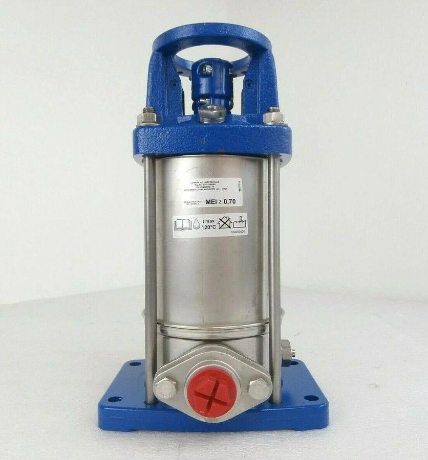Used Lowara 3SV08T007 Vertical Multistage Pump 3SV Series Edwards E26001122 Working