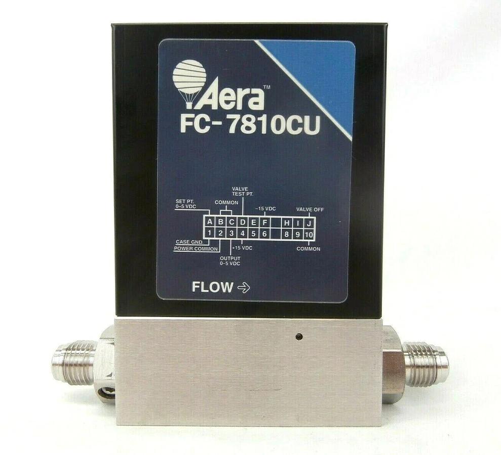 Used Aera FC-7810CU Mass Flow Controller MFC 500 SCCM HCL Working Spare