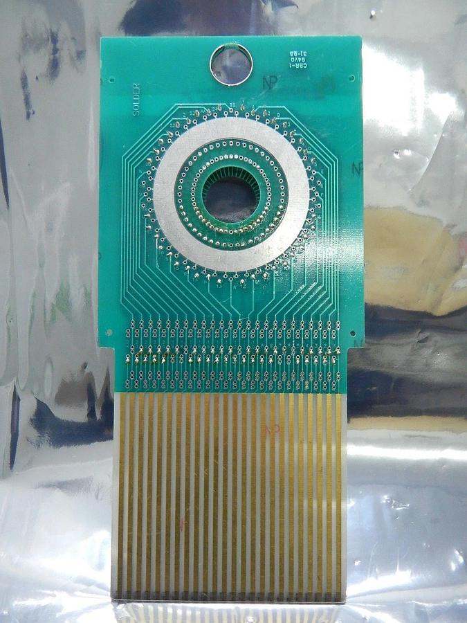 Used Alphatronics Gold Card 3 Probe Card PCB Standard B481 100.0 Ohms Meters 1&4 Used