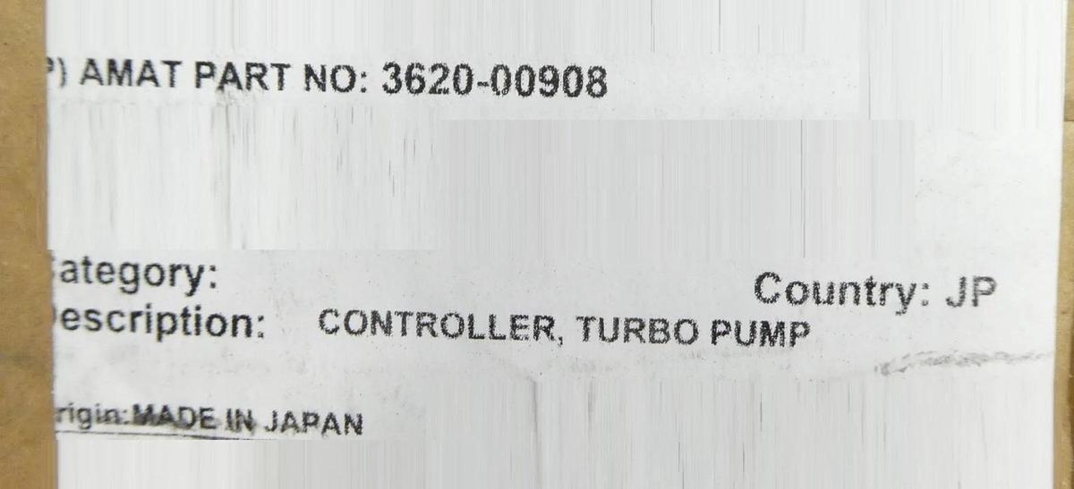 Refurbished SCU-1600 Edwards YT76-Z1-Z10 Turbomolecular Pump Controller Turbo Refurbished