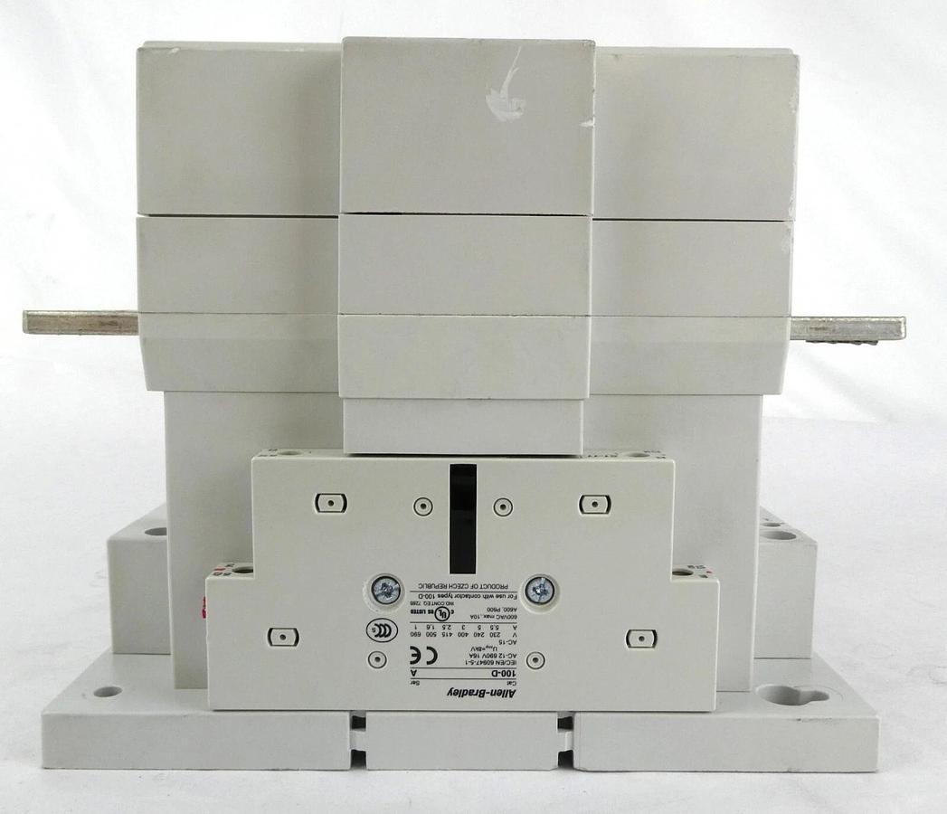 Used AB Allen-Bradley 100-D420 Industrial Contactor 100-D 110-130V Chipped Working