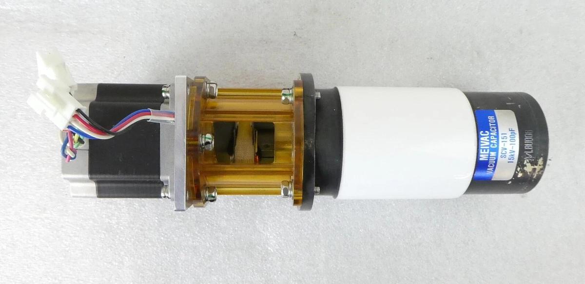 Used Meivac SCV Vacuum Variable Capacitor RF Match SCV-151 SCV-152 Lot of 2 Working