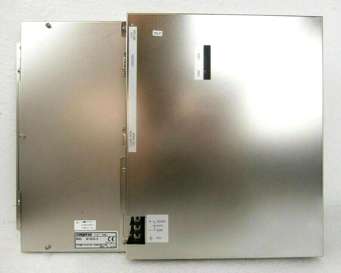 Used Techno Digital UF7810-2 15" Flat Panel Touchscreen Monitor Working Surplus