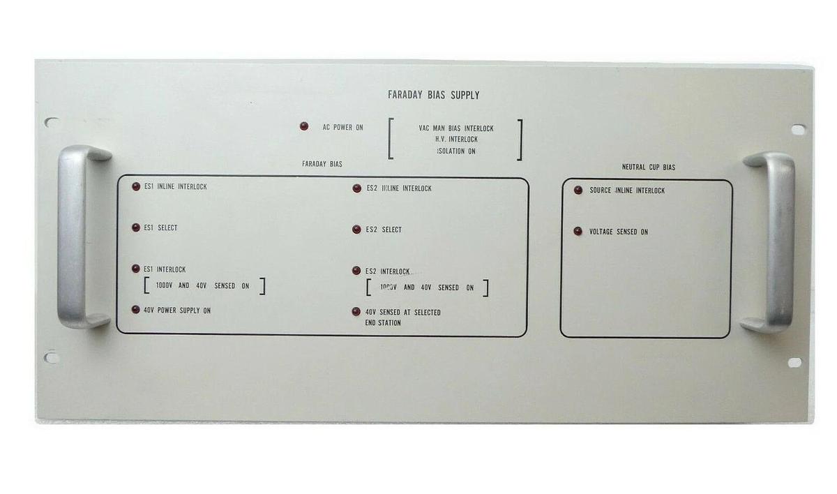 Used Varian Semiconductor Equipment VSEA 105695001 Faraday Bias Supply Working Spare