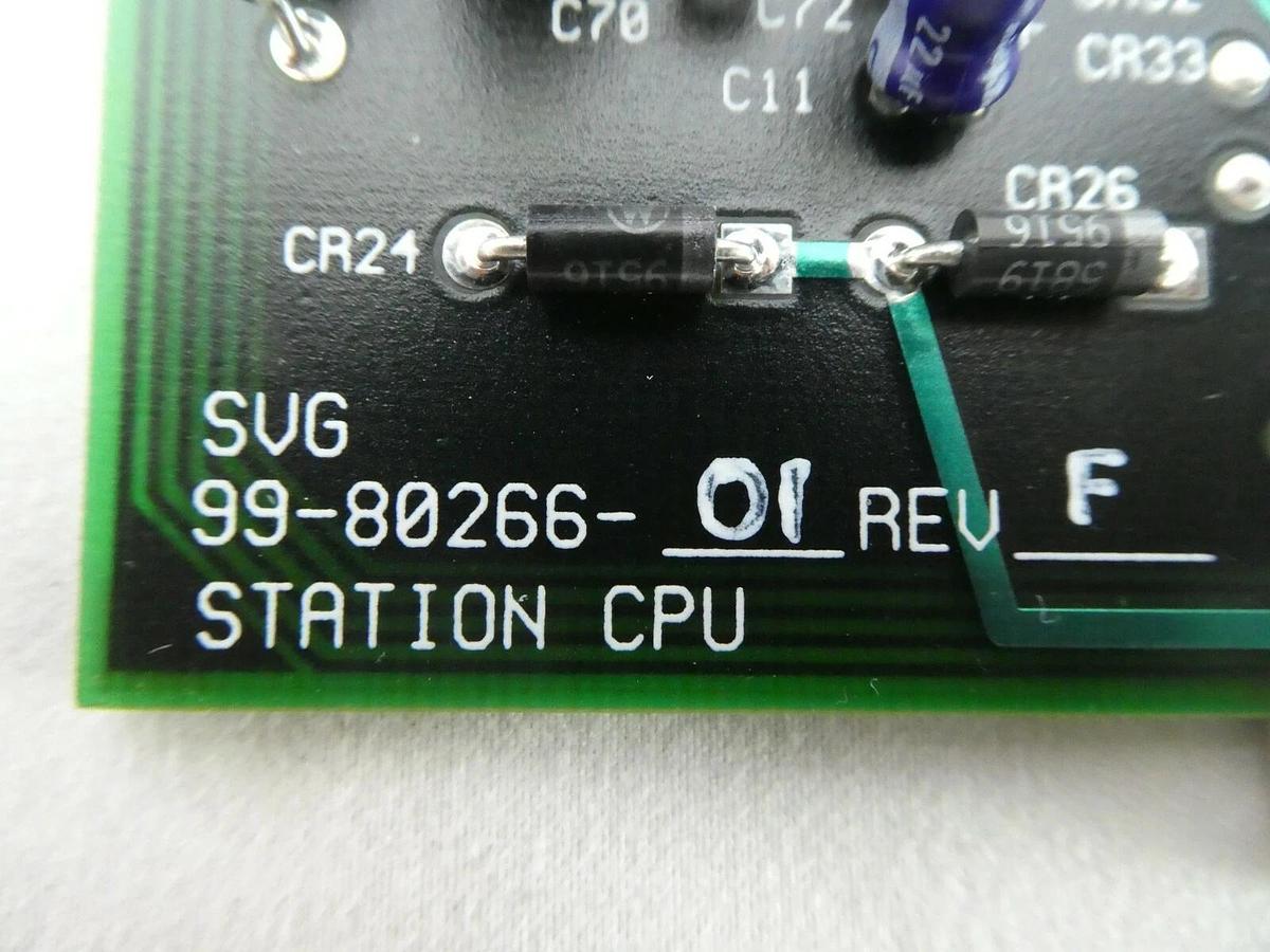 Used SVG Silicon Valley Group 99-80266-01 Stack Bake PCB Card Rev. F 90S Spare
