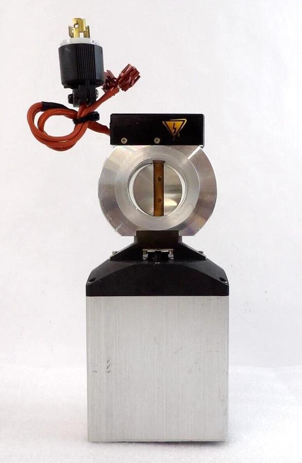 Used VAT 61234-KAGQ-BFT1 Butterfly Control Valve W/Heater Series 612 Working Spare