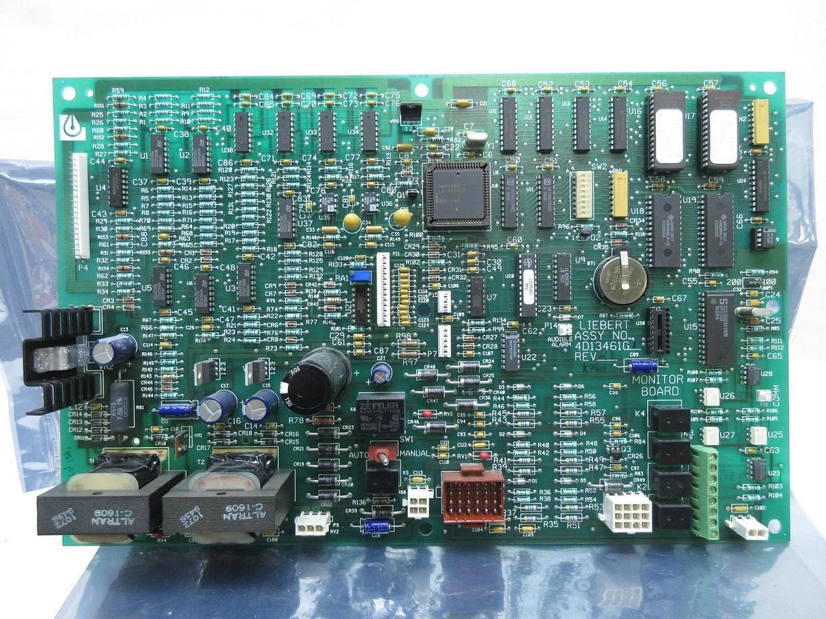 Used Liebert 4D13461G1 Monitor Board PCB Rev. 21 ASML SVG 90S DUV Lithography Used