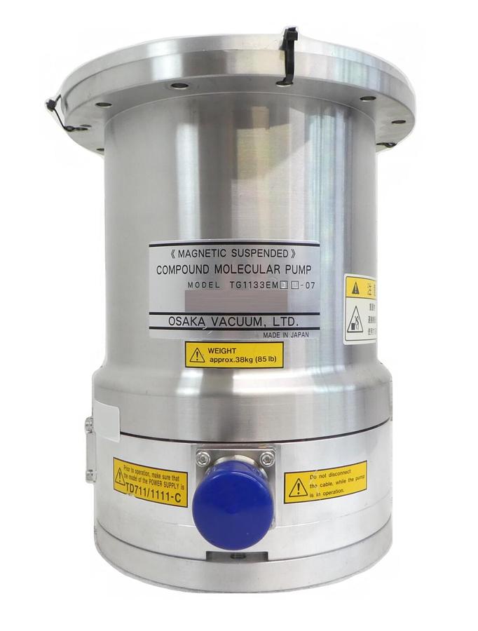 Used Osaka Vacuum TG1133EMBW-07 Turbomolecular Pump Novellus 27-033321-00 Working