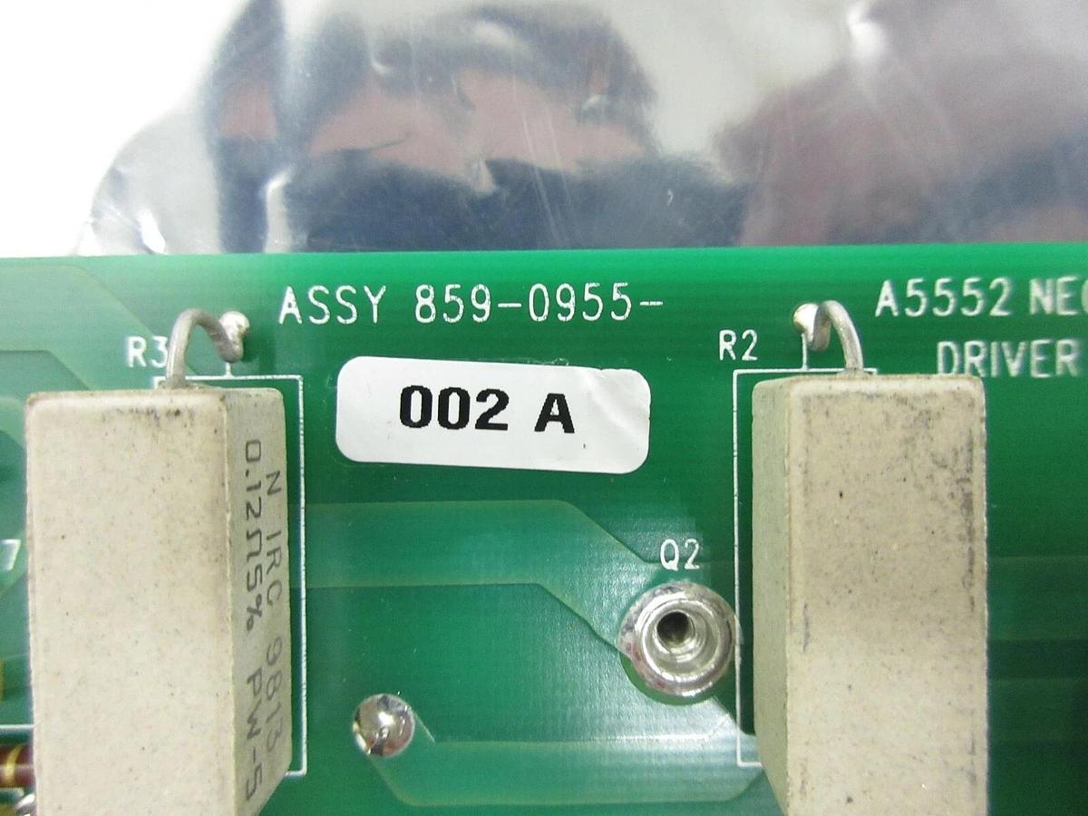 Used SVG Silicon Valley Group 859-0955-002 Negative Driver Board PCB Card A5552 Spare