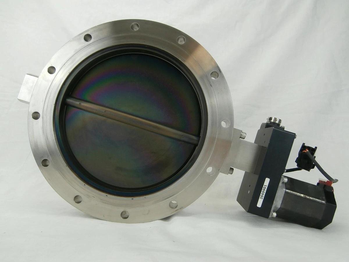Used Edwards 1850 Mechanical Vacuum Throttle Valve ISO200 Tegal 6500 Used Working