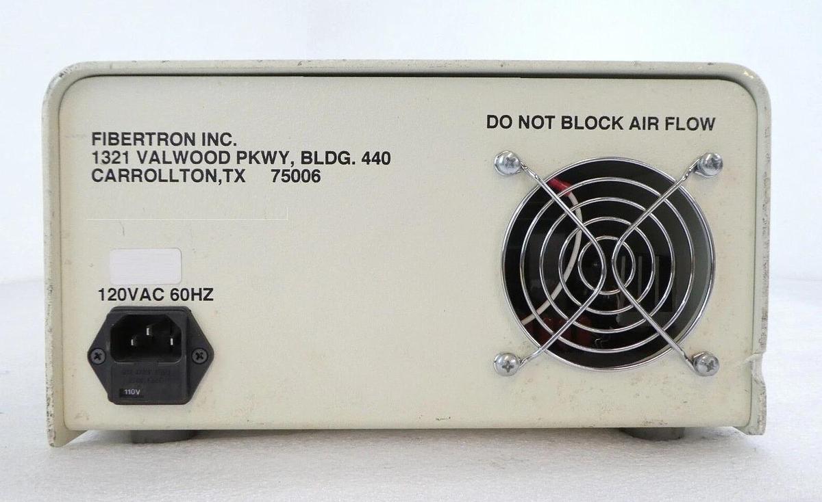 Used Fibertron FLS-300X Xenon Light Source Fiber Optic Illuminator Tested Working