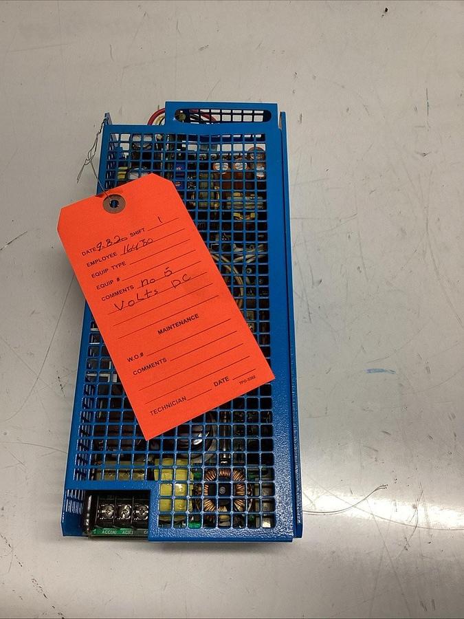 Used Amray 124-002 Field Emission Dual Ion Pump Power Supply Working Surplus