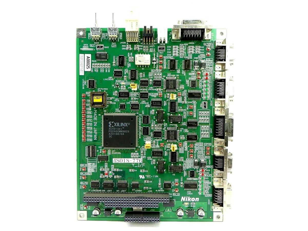 Used Nikon 4S018-776 Y_I/F Interface Board PCB NSR System Working Spare