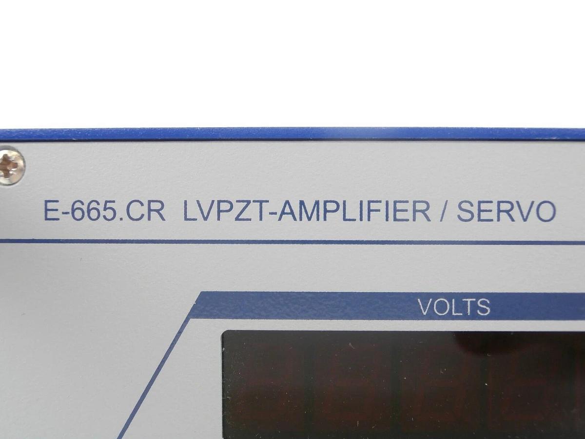 Used PI Physik Instrumente E-665.CR LVPZT-AMPLIFIER / SERVO Qcept CHEMETRIQ Working