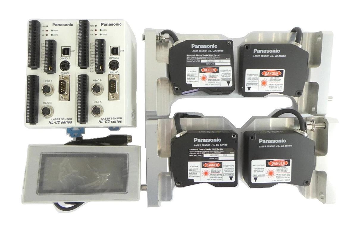 Used Panasonic HL-C2DP-EX Ultra High Speed Laser Set HL-C211F5E-MK Working