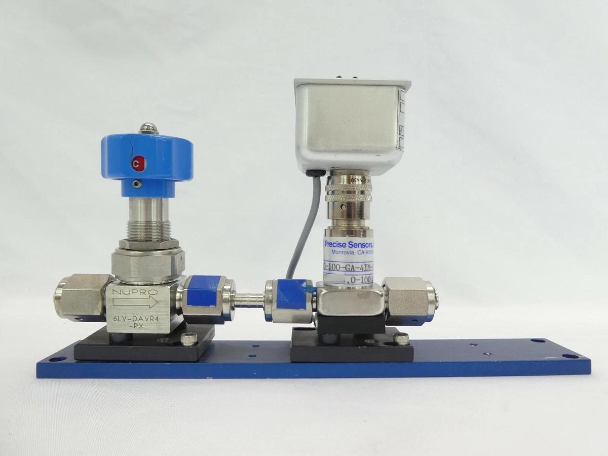 Used Novellus Systems Gas Manifold Precise Sensors 4863-100-RM-03 Concept 2 ALTUS