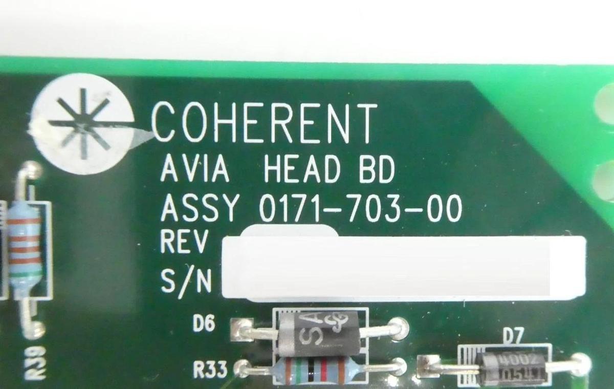 Used Coherent 0171-703-00 AVIA Head Board PCB Reseller Lot of 2 Working Surplus