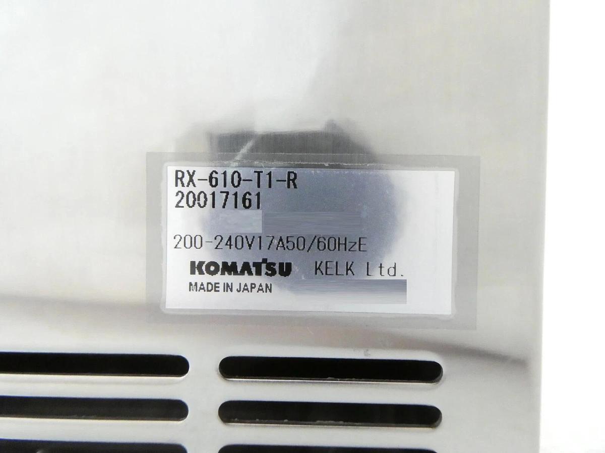 Used Komatsu 20017161 Chemical Circulator Controller RX-610-T1-R Copper Cu Working