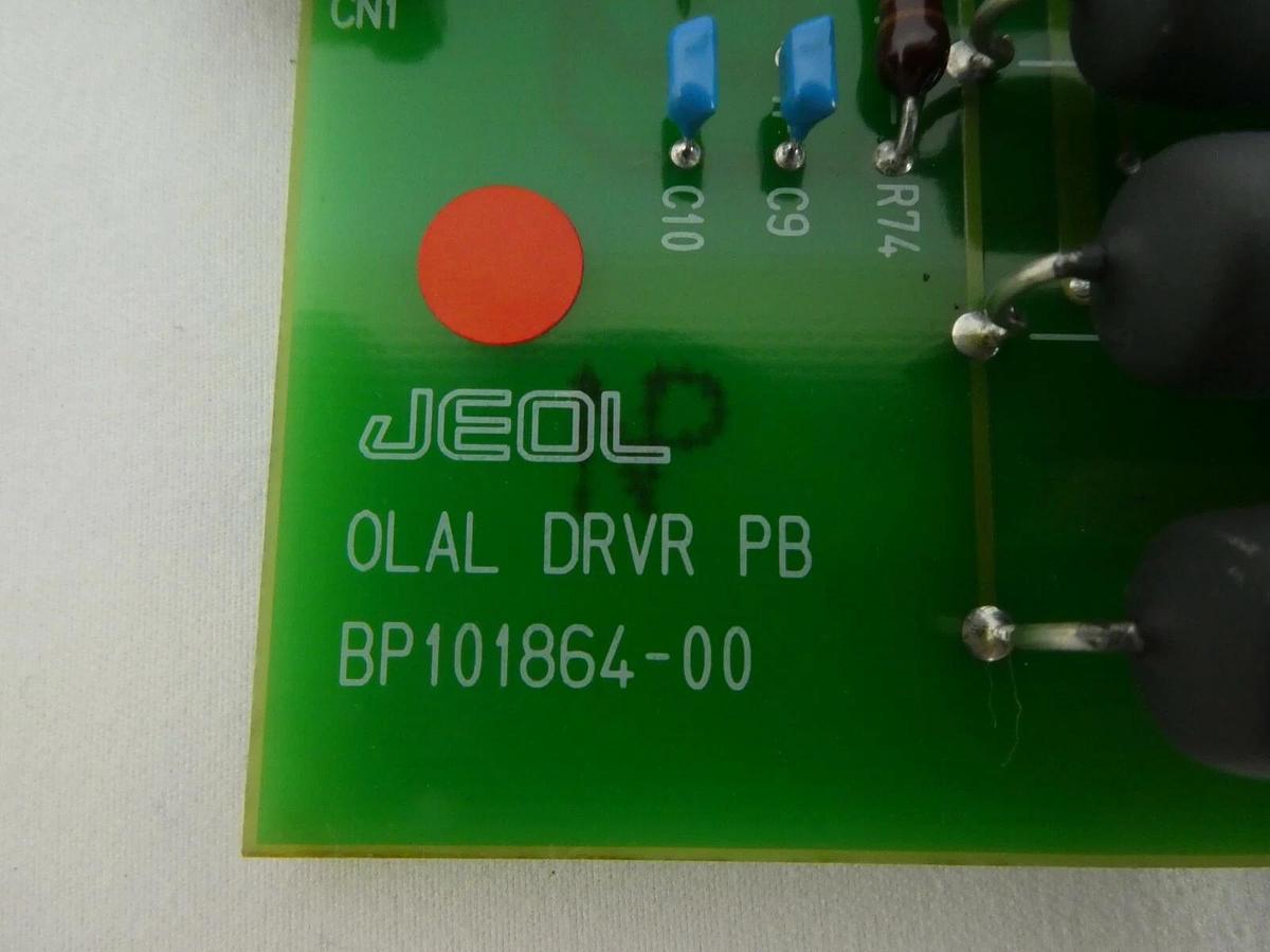 Used JEOL BP101864-00 Driver PCB Card OLAL DRVR PB JWS-7555S SEM Working Spare