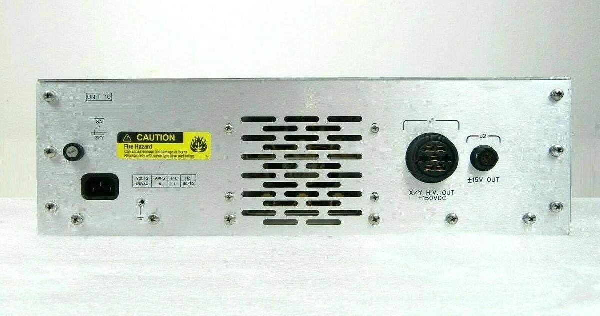 Used ESI Electro Scientific Industries 61322 B.P. High Voltage Power Supply Working