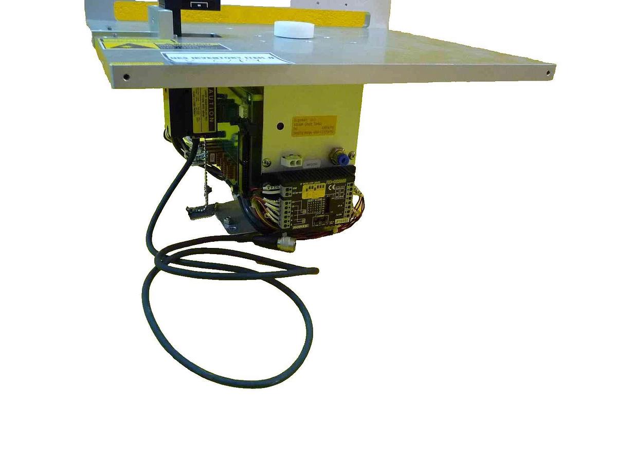 Used Hitachi 200mm Wafer Alignment Unit M-712E Etcher No Side Panels Working Surplus